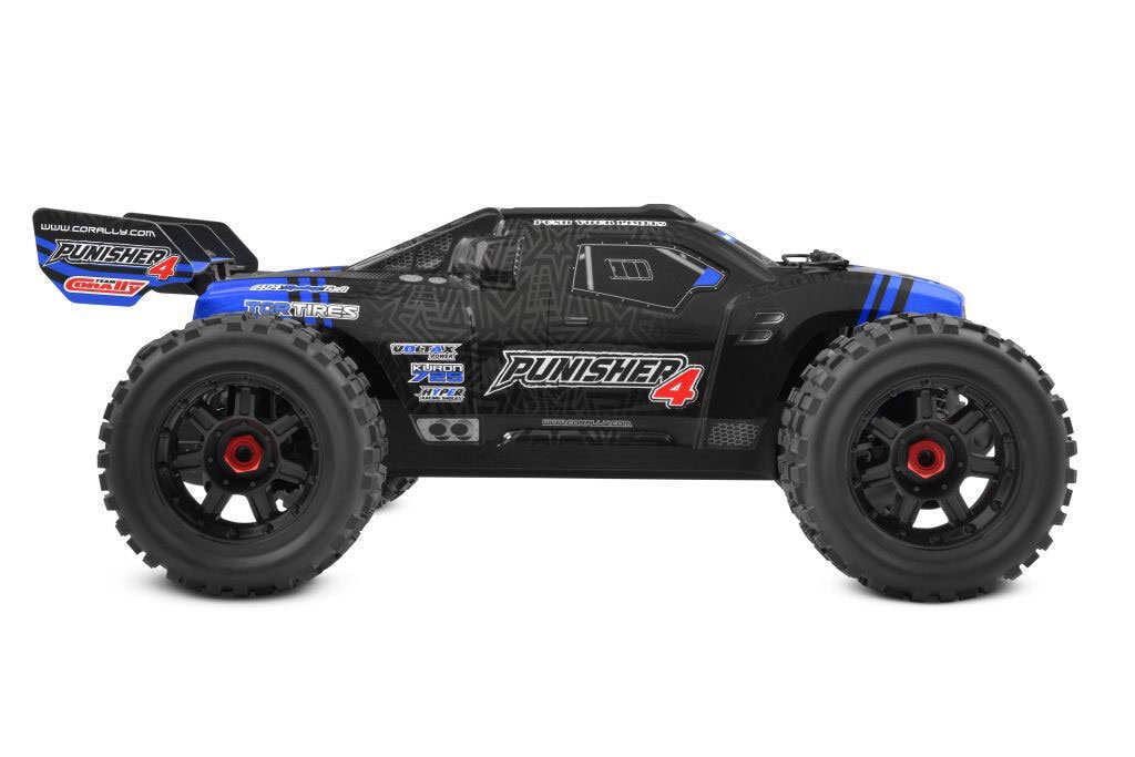 Corally Punisher 4S 1/8 Monster Truck RTR Blue