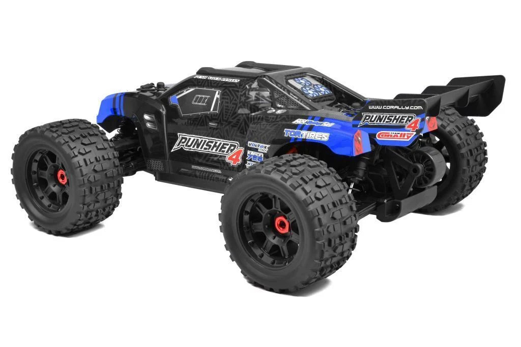 Corally Punisher 4S 1/8 Monster Truck RTR Blue